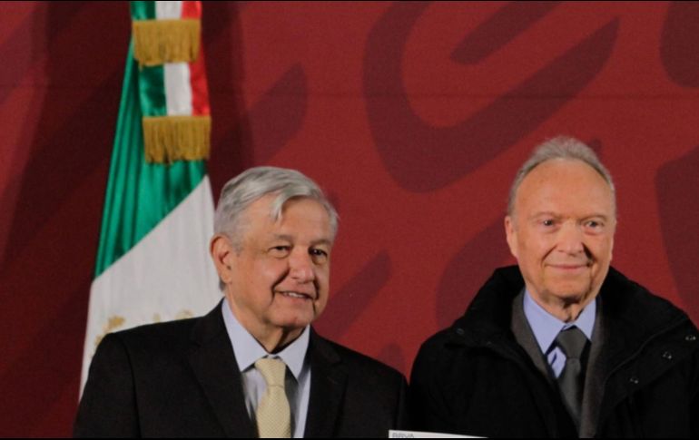 Rumores señalan que Alejandro Gertz Manero, fiscal General de la República (D) se encuentra bajo un tratamiento oncológico en Estados Unidos. NTX / ARCHIVO