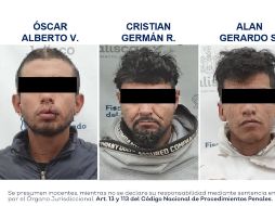 Los implicados deberán de permanecer un año en prisión preventiva oficiosa. ESPECIAL/Fiscalía de Jalisco