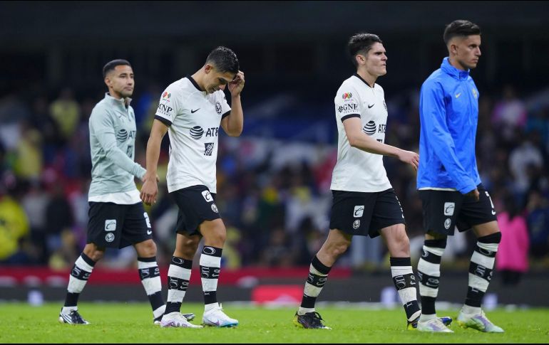 América hilvanó su tercer empate y se mantiene sin triunfos, en el décimo escalón y a la espera de los demás resultados de la fecha. IMAGO7/R. Vadillo