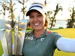 La canadiense de 25 años se coronó como la campeona femenil con una última ronda de 70 golpes. ESPECIAL
