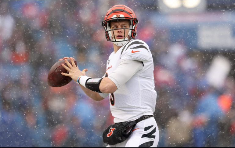 Los Bengals de Joe Burrow, subcampeones de la NFL, enfrentarán por segundo año seguido a los Kansas City Chiefs de Patrick Mahomes en la final de la Conferencia Americana. AFP / B. M. Bennett