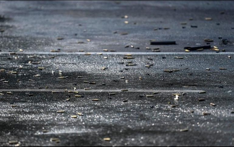 La ofensiva criminal dejó tres oficiales muertos arriba de una patrulla. EL INFORMADOR/ARCHIVO