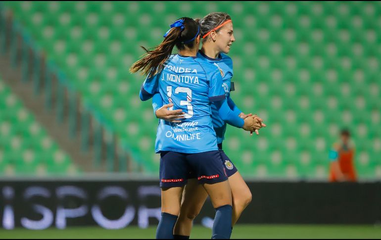Alicia Cervantes hizo los goles de Chivas a los minutos 33 y 45+4. IMAGO7/S. Perales