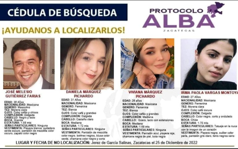 Hoy por fin fue reconocido oficialmente, luego de que que hubiera sido localizado al interior de una fosa clandestina hallada en Tepetongo, Zacatecas. CORTESÍA