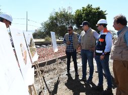 Las obras visitadas hoy por el alcalde de Tlajomulco son uno de los seis frentes de trabajo que tiene actualmente la SIOP en Tlajomulco para la construcción de la L4. ESPECIAL