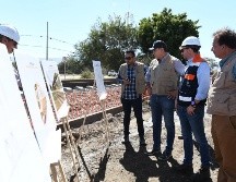 Las obras visitadas hoy por el alcalde de Tlajomulco son uno de los seis frentes de trabajo que tiene actualmente la SIOP en Tlajomulco para la construcción de la L4. ESPECIAL