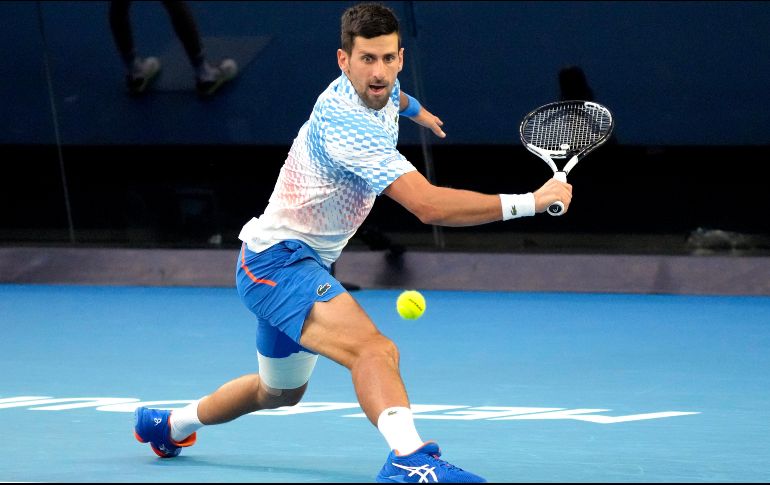 Deportado hace un año por no estar vacunado contra el COVID y lesionado este año poco antes de empezar el torneo, Djokovic aseguró que enfrenta el torneo con 