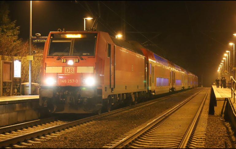Mueren dos personas en tren de Alemania, siete resultan heridas. EFE/F.Sprenger