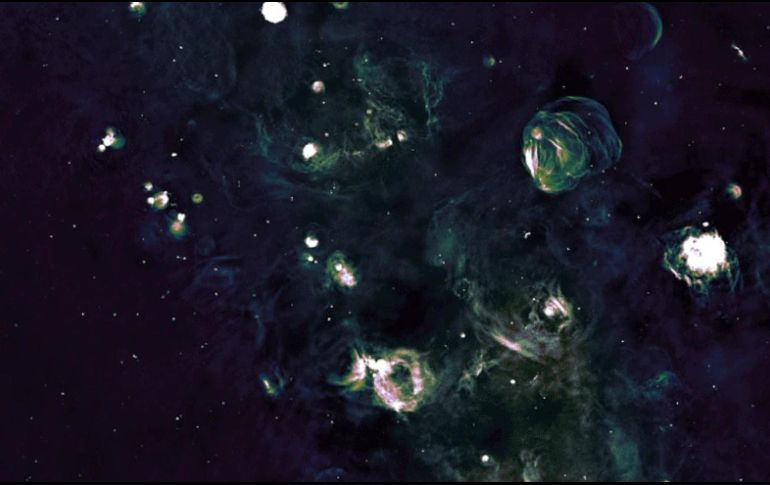 Foto de la Vía Láctea tomada por la Cámara de Energía Oscura del Observatorio Interamericano Cerro Tololo. SUN