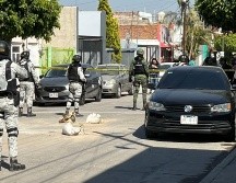 Esta tarde se registró una balacera en Postes Cuates y hay un policía herido. ESPECIAL