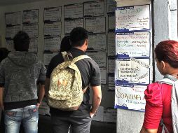 Esta es la segunda caída anual consecutiva de la tasa de desempleo en México. EL INFORMADOR/ARCHIVO