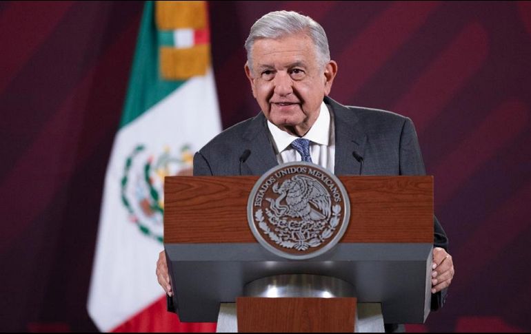 En su conferencia mañanera de hoy, el Mandatario federal afirmó que en su administración el presupuesto no se tiene límite para hacer justicia y proteger derechos humanos. SUN / D. S. Sánchez