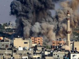 Soldados israelíes en la Franja de Gaza. ESPECIAL