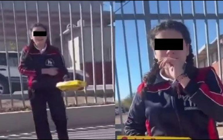 Rápidamente el clip comenzó a circular en las redes sociales generando diversas opiniones de los usuarios, pues algunos opinaron que eso no era una lección para la menor, sino que solo la humilló frente a miles de personas. ESPECIAL