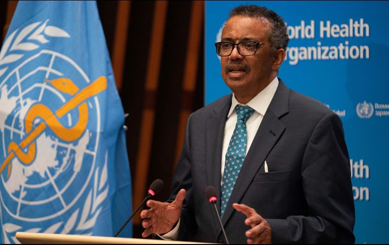 Tedros Adhanom, director general de Organización Mundial de la Salud. Xinhua