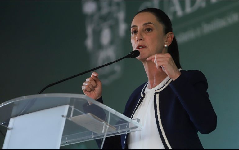 Se podía leer en la propaganda leyendas como ''Claudia convirtió la CDMX en tragedia''. EL INFORMADOR / ARCHIVO