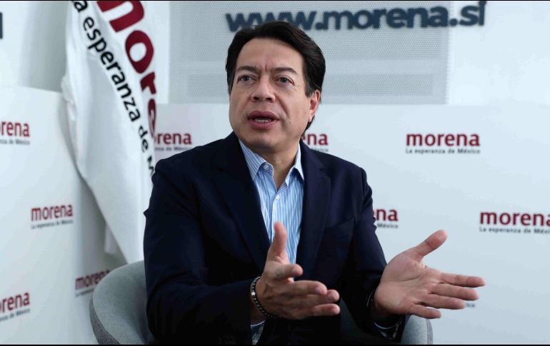 Mario Delgado señala a Lorenzo Córdova como un vulgar opositor al decir que se está intentando ''descuartizar'' al INE. SUN / ARCHIVO