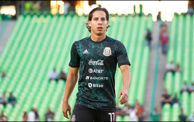 Diego Cocca habla sobre el jugador Diego Lainez. IMAGO7