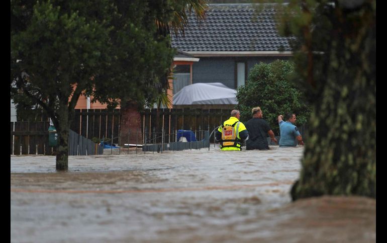 Fuertes tormentas han dejado inundaciones. H. Woodward/AP