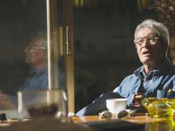 El artista señala que “Línea Roja” es su primera pieza urbana. EL INFORMADOR/ C. Zepeda