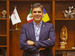 Raúl Uranga es el único dirigente empresarial mexicano elegido para formar parte del Consejo General de la World Chambers Federation. EL INFORMADOR/ C. Zepeda