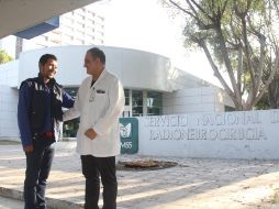 Ignacio extendió su agradecimiento al IMSS por la atención recibida. CORTESÍA/ IMSS