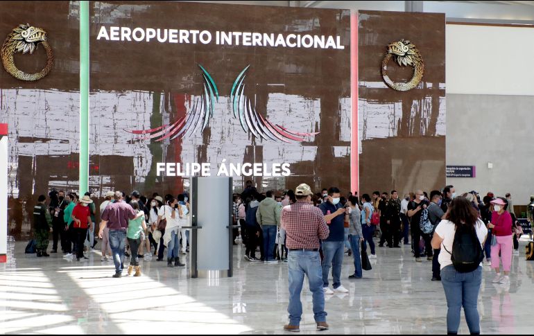 Santa Lucía se encuentra sólo debajo de las terminales de la Ciudad de México, Tijuana, Guadalajara, Cancún, Monterrey, Mérida, Los Cabos, Puerto Vallarta y Culiacán, en ese orden. SUN / ARCHIVO