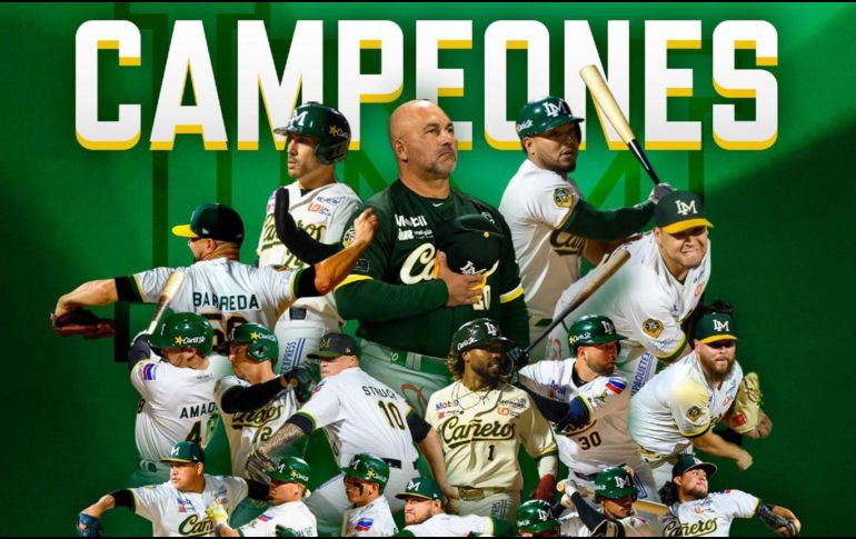 Con la corona de la LMP los Cañeros también ganaron el derecho de representar a México en la Serie del Caribe, que este año se disputará en febrero en Venezuela. TWITTER/Liga_Arco
