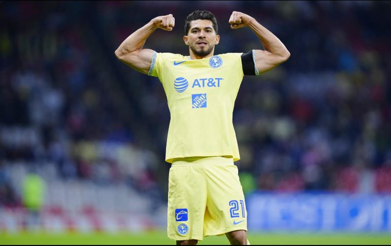 Martín alcanzó 73 goles en partidos oficiales con América. IMAGO7/Archivo