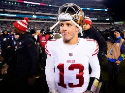 La lesión más reciente para un quarterback de San Francisco le da otro golpe a sus futuros planes en la posición. AP/C. Szagola