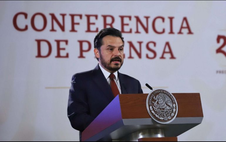Zoé Robledo, director general del IMSS, indicó que para 2023 se tiene un presupuesto mayor que el de 2022, durante la mañanera de hoy de López Obrador. SUN / ARCHIVO