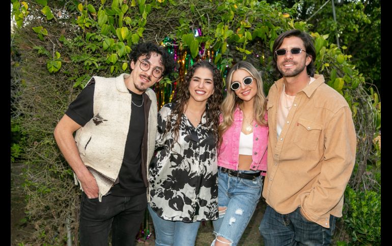Miguel Ángel Jiménez, Alejandra Hernández, Valerie Saucedo y Diego Azanza. GENTE BIEN JALISCO/Jorge Soltero