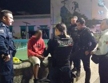 Luis fue llevado a la Fiscalía Especializada en Personas Desaparecidas, donde se encargarán de contactar a sus familiares. ESPECIAL/Policía de Guadalajara