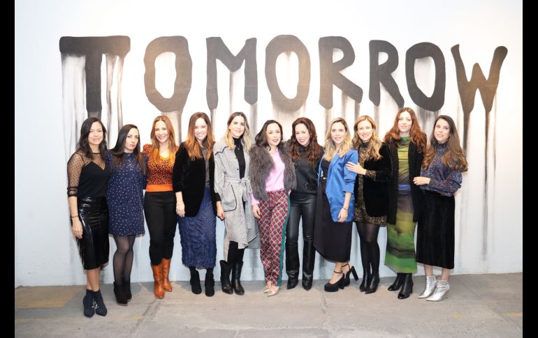 Isabel Mercado, Maggie Jimenez, Paulina Watanabe, Lorena Navarrete, Chata y Sandra López con Marifer de la cerda y Marifer Mercado. GENTE BIEN JALISCO/Christian Pérez