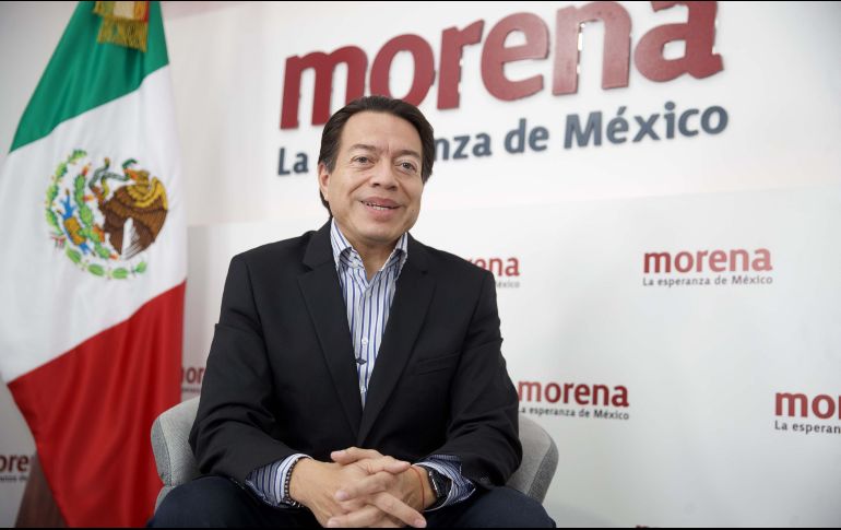 Mario Delgado señaló que para participar en el proceso interno, deberán cumplir con aceptar la decisión del pueblo y comprometerse con la unidad del partido. SUN / ARCHIVO