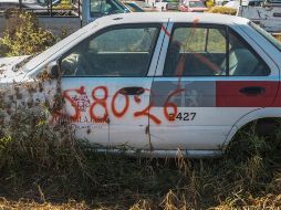 Las unidades abandonadas podrán ser trasladadas a los depósitos donde se convertirán en chatarra. EL INFORMADOR/ ARCHIVO