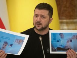 Volodímir Zelenski anunció hoy el despido de los jefes del servicio de aduanas por un supuesto abuso de poder. EFE