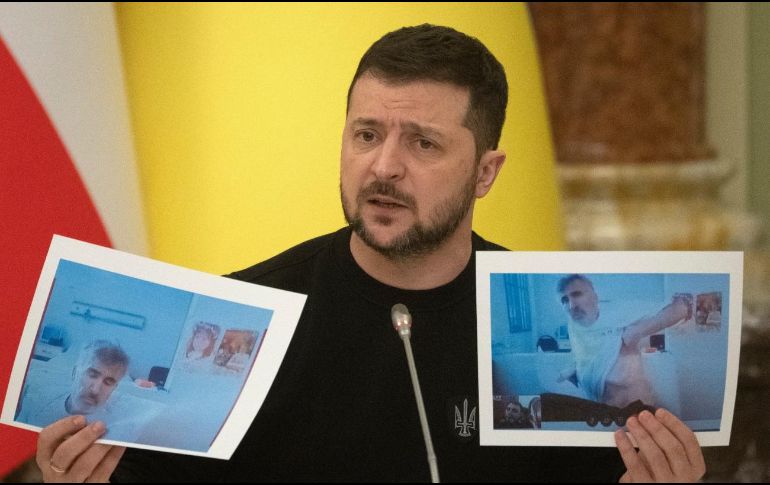 Volodímir Zelenski anunció hoy el despido de los jefes del servicio de aduanas por un supuesto abuso de poder. EFE