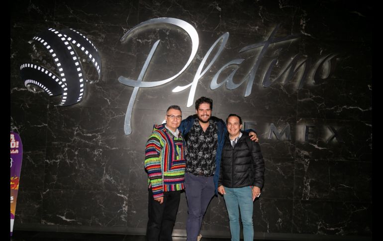 Guillermo Martínez, Miguel Ángel Martínez y Jimmy Galindo. GENTE BIEN JALISCO/ Jorge Soltero