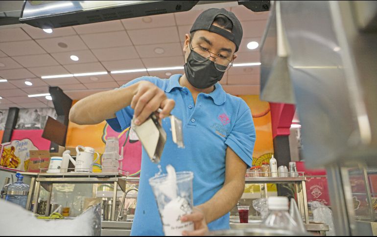 Los Raspados La Fuente se mantienen como un punto de refrescante sabor en la ciudad. EL INFORMADOR/ C. Zepeda