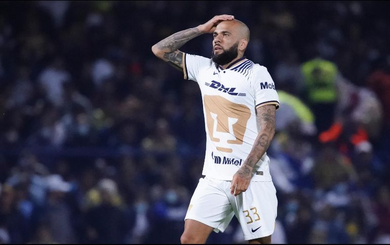 Los Pumas esperaban el regreso de Alves para el pasado 17 de enero y según reportes de prensa, el brasileño nunca informó que extendería su estancia en Barcelona. IMAGO7