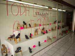 Desde hace varios años se ha presentado una crisis de ventas en Esteban Alatorre que ha ocasionado que varios comerciantes abandonen los locales. EL INFORMADOR/ARCHIVO