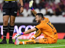 Camilo Vargas se quejó, en al menos tres ocasiones, de dolencias musculares durante el partido ante Toluca. IMAGO7/Archivo