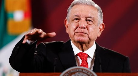 López Obrador ya aparece en los libros de texto gratuitos desde 2019, con la leyenda de ''Una nueva esperanza''. EFE / ARCHIVO