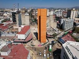 La escultura El Palomar en la plaza Luis Barragán será inaugurada el próximo 20 de febrero. EL INFORMADOR/A. Camacho