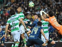 Tras el resultado Santos suma ocho unidades, mientras que el América llega a siete puntos. IMAGO7/E. Saavedra