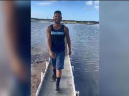 Édgar Garay fue visto con vida por última vez a las 17:37 horas del domingo cerca del borde del acantilado. ESPECIAL