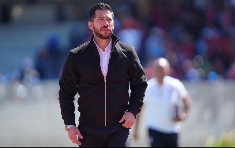 El estratega rojinegro se dijo satisfecho de su equipo luego del empate. IMAGO7/Rafael Vadillo