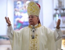 El cardenal Francisco Robles Ortega pidió a los padres tener comunicación con sus hijos para que eviten caer en el reto Clonazepam. EL INFORMADOR/ CARLOS ZEPEDA