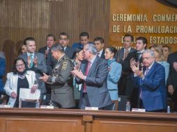 Norma Piña convocó a trabajar para, según lo que indica la Constitución, “dar ejemplo de que en la unidad nacional somos dignos herederos de nuestra historia”. EL UNIVERSAL